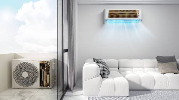 Air conditioner and cooling appliance